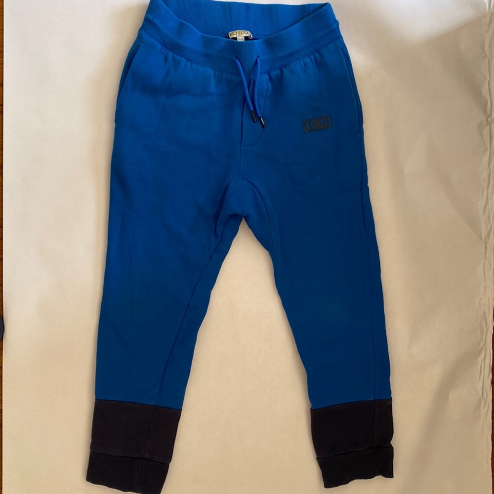 Kenzo Kid Boy’s Sweatpants. Size:10. Color:Blue.
